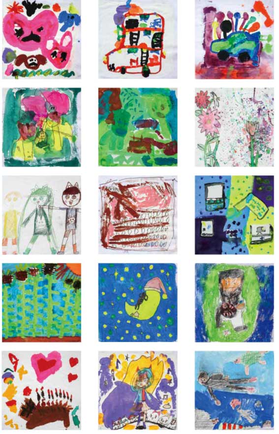 川崎市立聾学校 作品