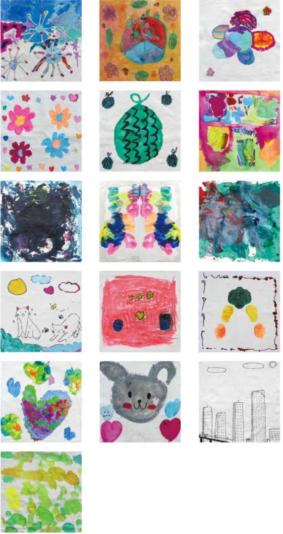 川崎市立中央支援学校 作品